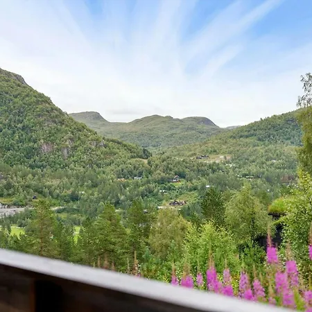 Modern With Panoramic Views In Solheimsdalen Feriehus *
